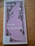 Karma en levensbestemming, Boeken, Ophalen of Verzenden, Zo goed als nieuw, Paul liekens