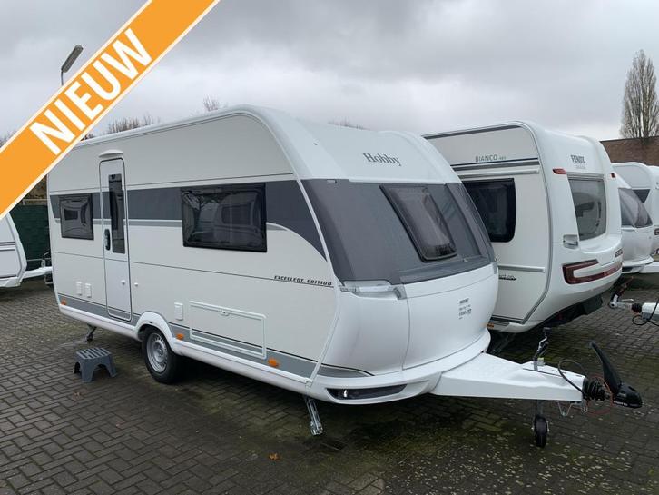 Hobby Excellent Edition 460 UFE Model 2025, Caravans en Kamperen, Caravans, Bedrijf, tot en met 4, 1000 - 1250 kg, Rondzit, Hobby