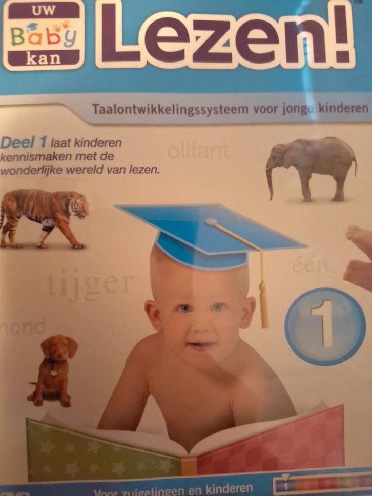 Dvd Serie uw baby kan lezen dr Robert Titzer 1tm5, Cd's en Dvd's, Dvd's | Filmhuis, Zo goed als nieuw, Overige gebieden, Alle leeftijden