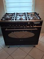 M-System Gasfornuis met Oven - 90cm Breed, Witgoed en Apparatuur, Fornuizen, Gebruikt, 60 cm of meer, Ophalen of Verzenden, Gas