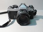 Nikon FE met 3 lenzen, Ophalen of Verzenden, Gebruikt, Spiegelreflex, Nikon