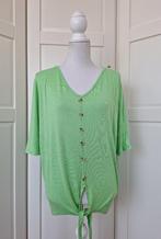 Made in Italy appel groene top, maat XXL, Made in Italy, Maat 46/48 (XL) of groter, Ophalen of Verzenden, Korte mouw