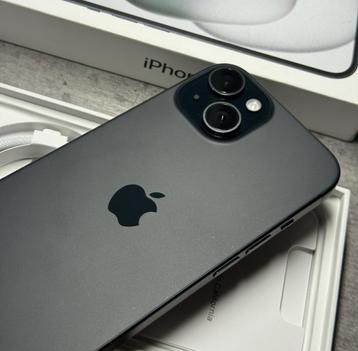  Apple iphone 15 Black 128GB Batterij 95% beschikbaar voor biedingen