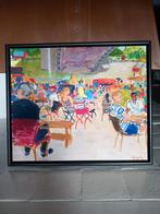 Schilderij De Kaaij Nijmegen - Frank Tarenskeen, Ophalen of Verzenden