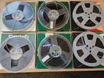 TDK Maxell 1800ft 540 tape op 18cm reel 6 stuks incl doosje, Verzenden, Onderdeel