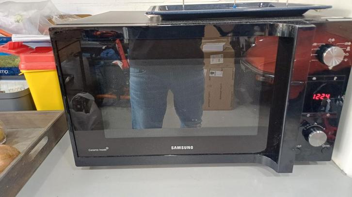 Samsung Combi Magnetron - Zo Goed Als Nieuw!, Witgoed en Apparatuur, Magnetrons, Zo goed als nieuw, Vrijstaand, Combimagnetron