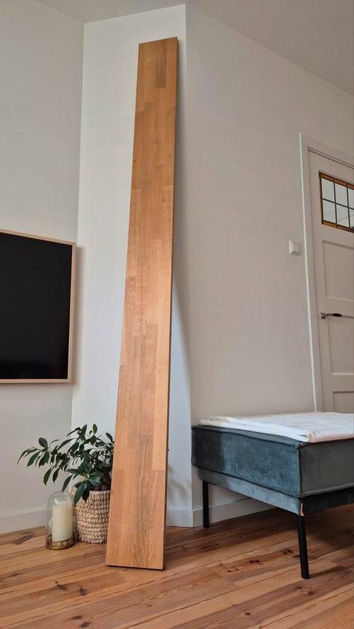 Mooie eiken fineer plank, Doe-het-zelf en Verbouw, Hout en Planken, Zo goed als nieuw, Plank, Eiken, 250 tot 300 cm, 25 tot 50 mm
