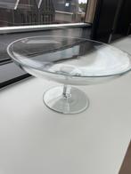 Kristallen Fruitschaal op Voet, Schaal, Rond, Ophalen of Verzenden, Glas