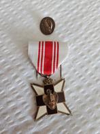 Rode Kruis Vlaanderen - Bloeddonor medaille + pin, Ophalen of Verzenden, Overige soorten, Overige gebieden, Lintje, Medaille of Wings