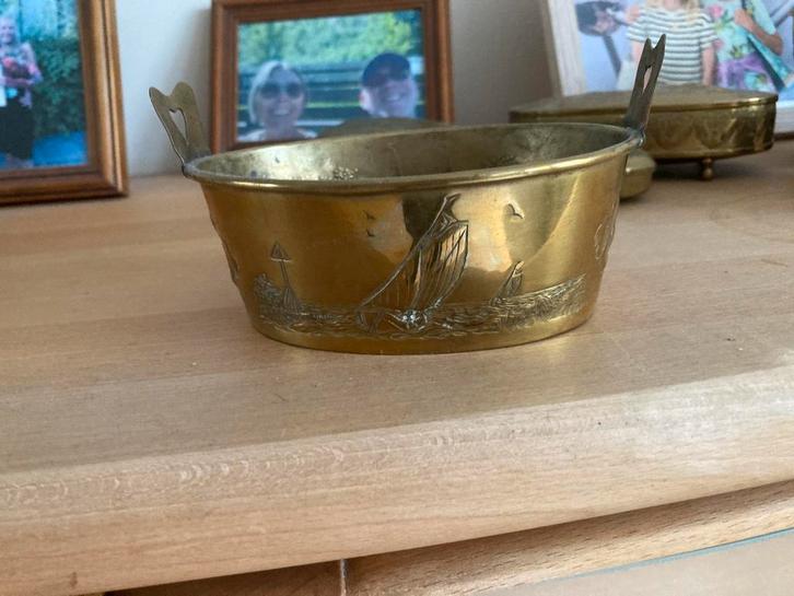 Friese Koperkunst Klaas Dijkstra - Koperen Bakje, Antiek en Kunst, Antiek | Koper en Brons, Koper, Ophalen of Verzenden