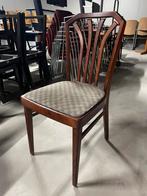 13x Houten Bistro Restaurant Stoelen, Ophalen, Gebruikt, Bruin, X