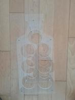 Plexiglas wijnrek, jaren '80, Huis en Inrichting, Woonaccessoires | Wijnrekken, Ophalen of Verzenden, Kunststof, Minder dan 50 cm