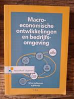 Macro-economische ontwikkelingen en bedrijfsomgeving, Verzenden, Zo goed als nieuw, Economie en Marketing, A.J. Marijs; W. Hulleman