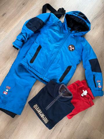Napapijri ski set 8 128 4 delig beschikbaar voor biedingen