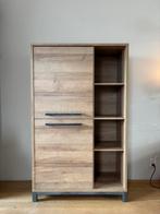 Houten kast (opbergkast/ boekenkast/ wandkast), Ophalen, Zo goed als nieuw, Minder dan 150 cm, 150 tot 200 cm