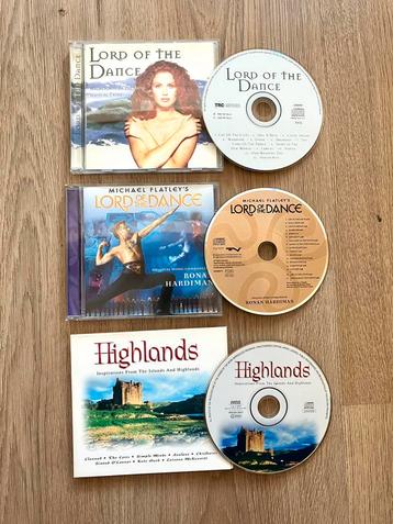 Lord of the dance 2x ~ Highlands Cd 1x 🏔️ beschikbaar voor biedingen