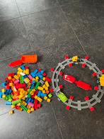 Grote set Abrick bouwstenen en trein, Ophalen, Gebruikt, Abrick