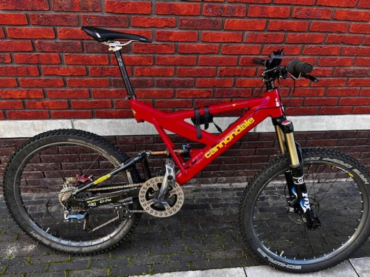 Cannondale Super V 4000 DH, Fietsen en Brommers, Fietsen | Mountainbikes en ATB, Gebruikt, Heren, Overige merken, Fully, Ophalen of Verzenden