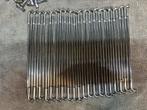 Harley Davidson chrome spaken met nipples, Motoren, Onderdelen | Harley-Davidson, Ophalen of Verzenden, Nieuw