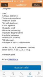 Loodgieter, Ophalen of Verzenden