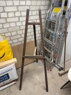 Schildersezel - donker hout, Hobby en Vrije tijd, Schilderen, Ophalen, Gebruikt, Ezel