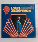 Louis Armstrong - Golden Highlights lp, Cd's en Dvd's, Vinyl | Jazz en Blues, 1960 tot 1980, Blues, Gebruikt, Ophalen of Verzenden