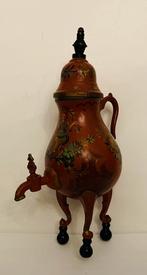 Kleine tinnen kraantjeskan hoogte is 17 cm, Antiek en Kunst, Antiek | Tin, Ophalen of Verzenden