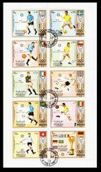 BLOK Sharjah 1972, Olympische Spelen Munchen - Voetbal, gest, Ophalen of Verzenden, Gestempeld, Sport
