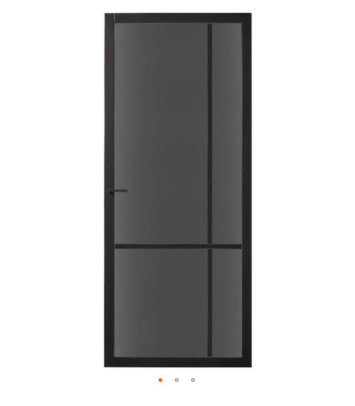 Binnendeur Skantrae SSL4007 Rookglas 211.5x88 Stomp AFELAKT, Doe-het-zelf en Verbouw, Deuren en Horren, Nieuw, Binnendeur, 200 tot 215 cm