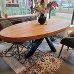 Teaktafel Croco ovaal 260cm UITVERKOOP!, Huis en Inrichting, Tafels | Eettafels, Nieuw, Ophalen of Verzenden, Ovaal