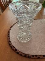 Kristallen vaas hoog 18,5 cm, Ophalen of Verzenden