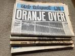 Grote stapel kranten Oranje WK74 en 78, EK80 en 88, Ophalen of Verzenden, Gebruikt, Overige binnenlandse clubs, Boek of Tijdschrift