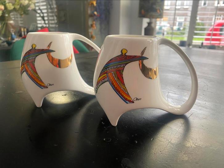Corry Ammerlaan bekers design, Antiek en Kunst, Antiek | Servies los, Ophalen of Verzenden