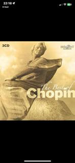 Chopin, The Best of.   3 CD.       3+1 Gratis, Cd's en Dvd's, Cd's | Klassiek, Ophalen of Verzenden, Nieuw in verpakking