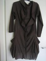 Speelse taupe blouse-jas / tuniek ULTIMATE MIK'S, L snazzeys, Kleding | Dames, Bruin, Verzenden, Maat 42/44 (L), Zo goed als nieuw