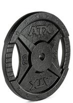 20 kg ATX Gietijzeren 2-Grip Halterschijf 30 mm, Ophalen, Nieuw, Benen, Halterschijven
