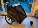 Thule Coaster XT fietskar - fietstrailer dubbelzits, Ophalen, Opvouwbaar, Zo goed als nieuw, 40 tot 60 kg