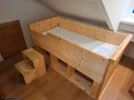 Peuterbed 70x150 met trapje en appelkisten, Ophalen, Gebruikt, Ledikant