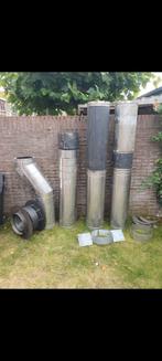 Kachelpijp 25 cm breed, Ophalen, Zo goed als nieuw