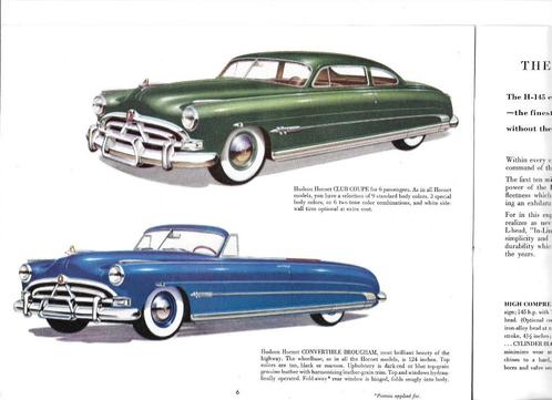 HUDSON HORNET,  1951, Boeken, Auto's | Folders en Tijdschriften, Gelezen, Overige merken, Ophalen of Verzenden