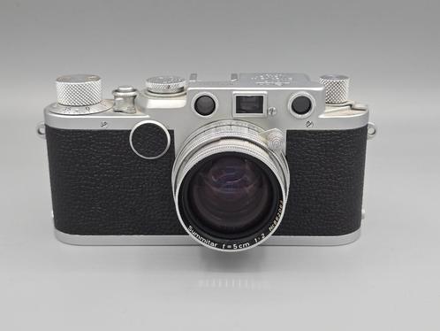 Leica IIf + Summitar 2/50 lens, Audio, Tv en Foto, Fotocamera's Analoog, Gebruikt, Leica, Ophalen