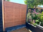 Hardhout Rhombus Tuinscherm (180 x 180 cm) Dubbel Bekleed, Tuin en Terras, Ophalen, Houtvandaag, Sir Winston Churchilllaan 1003A
