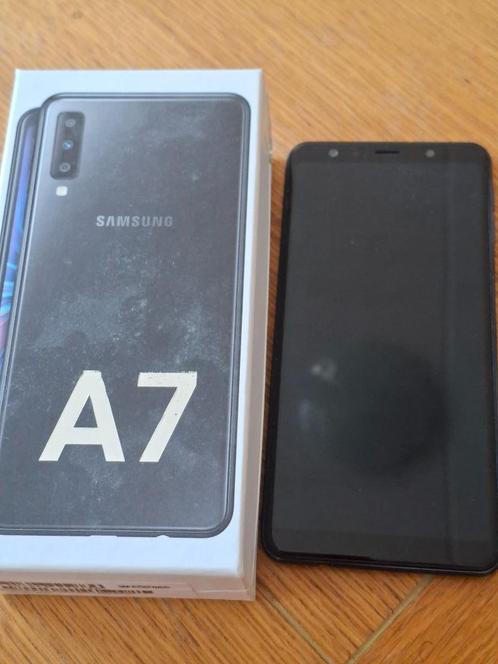 Samsung Galaxy A7, Telecommunicatie, Mobiele telefoons | Samsung, Gebruikt, Galaxy A, 64 GB, Android OS, Zwart, Ophalen of Verzenden