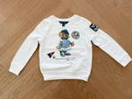 Ralph Lauren trui sweater wit beer meisje maat 6 116-122, Meisje, Trui of Vest, Ophalen of Verzenden, Zo goed als nieuw