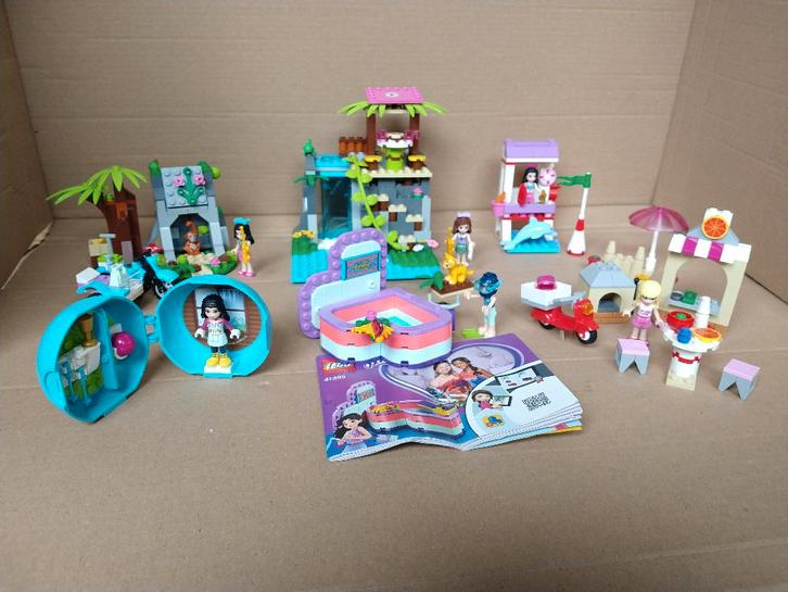 6 complete sets Lego Friends sets met poppetjes, Kinderen en Baby's, Speelgoed | Duplo en Lego, Zo goed als nieuw, Lego, Complete set