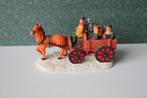 Paard en wagen voor in een kerstdorp, Diversen, Kerst, Ophalen of Verzenden, Gebruikt