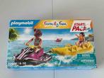 Playmobil 70906 -waterscooter met bananenboot, Ophalen of Verzenden, Zo goed als nieuw