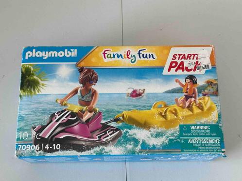 Playmobil 70906 -waterscooter met bananenboot, Kinderen en Baby's, Speelgoed | Playmobil, Zo goed als nieuw, Ophalen of Verzenden