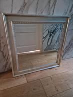 Spiegel met facet geslepen glas (45 x 45 cm), Ophalen, Minder dan 50 cm, Gebruikt, Vierkant