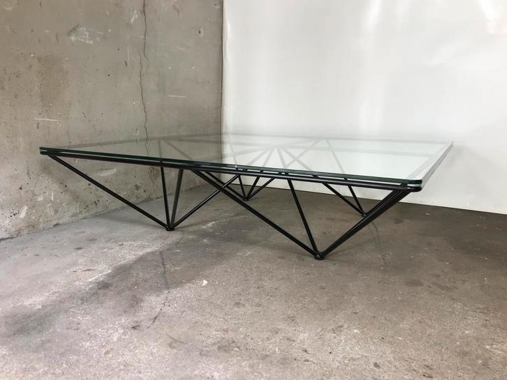Vintage paolo piva alanda coffee table B&B Italië Rotterdam, Huis en Inrichting, Tafels | Salontafels, Zo goed als nieuw, Minder dan 50 cm